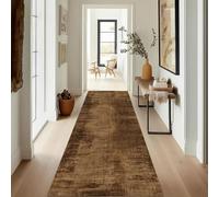 KJHFD BARNAGNO BROWNWAY Runner Raggio 2FT X 13,1 Piedi Lavabili Non slittata Corridore Moquette Lungo tappeti Pavimenti Pavimento l'ingresso della Cucina per Il corridoio