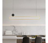 KJHFD creatività LEDELIER LA LAMPARE Lucina di PENDANTE LINEARE Linea ACRILICA Lima APPLICABILE Regolabile, Finitura ORCO SPACCOLATA Luce A CAFFETTO APPLICO