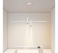 KJHFD Decorazione Camera LAMPAGGIO LINEARE Mezzo CENTURANTE Lama LED DIMMABILE CONTEMINGABILE LADURI NORDICA LAMPAGNO Tubi Longa per INSLANE Passaggio di CUSCINA/120 cm/3000