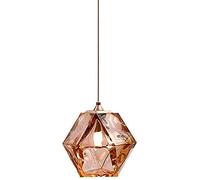 KJHFD del soffitto in Vetro Parete Mi-Ni lampadario e27 Cucina Isola Lampada Posteriore Ristorante Soggiorno lampade a Sospensione luci dei Gocce, Mantieni Oro Rosa, sospeso L