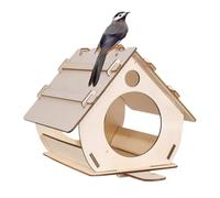 KJHFD gli Kit | in Legno Non finito da Costruire Adulti, casetta per Uccelli Creativa