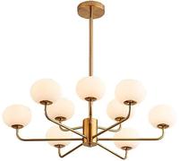KJHFD Guarda Gli avvolgitori per Uomini e Donne Metallo Il Sputnik soffitto lampadario Rustico di metà secolo Illuminazione a Sospensione Compatibile con Sala da Pranzo in Cucina