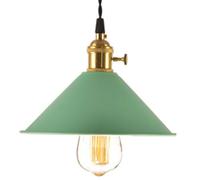 KJHFD Lampada Industriale retrò Moderna Semplice con i Colori alla, Illuminazione lampade a Sospensione in Metallo soffitto Decorativo per l'isola della Cucina, fienile, Sala da Pranzo,