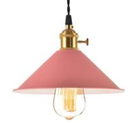 KJHFD Lampada Industriale retrò Moderna Semplice con i Colori alla, Illuminazione lampade a Sospensione in Metallo soffitto Decorativo per l'isola della Cucina, fienile, Sala da Pranzo,