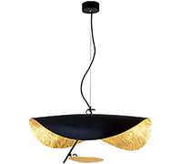KJHFD Lampadario e Moderno Cappello UFO LED RISTATO Creativo The Bar Personality Living Room Restaurant Lighting/Black/60 cm