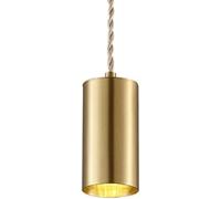 KJHFD lampade industriali Illuminazione in Ottone Tubo Lampada Cucina lavandino Lungo soffitto Piccolo lampadario per Camera da Letto fienile