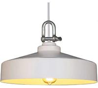 KJHFD Lampade Vite V-intage Rotondo lampadari del Paralume Pastoral Lampada di Sospensione Industriale Classica E27 Luci sospese a Testa Singola, Luce da Cucina