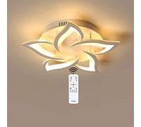KJHFD Luci soffitto LED 24W 1680LM Camera da LEDE Moderna DAGGIO Dimmettibile con remoto Light Flower Lampada Filo del lampadario Decoro Luce a Sospensione