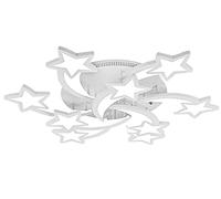 KJHFD Moderno lampadario a LED Art Deco Lampada Interna Stella Bianca per Soggiorno Pranzo Camera da Letto Cucina remoto App/9 allight