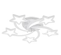 KJHFD Moderno lampadario a LED Art Deco Lampada Interno Stella Bianca per Soggiorno Pranzo Camera da Letto Cucina remoto/5 Luce