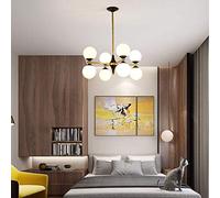 KJHFD Moderno Sputnik Industriale, lampadario, Lampada Vetro a di Ramo, Luce appesa (8 luci)