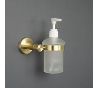 KJHFD Set Asciugamani a Parete in Acciaio Inossidabile Oro con Accessori Bagno distributore di Sapone per bidone