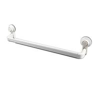 KJHFD Toilette con Binario di aspirazione portavalo portavagamera Senza Cucitura a Bordo Non Perforato Porta Asciugamano Retrattile ripostiglio 52 cm per Bagno da Cucina (Colore: WHI Orizzontale