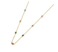 KJHFD Trend Necklace Chain Men Women Coloyful per Trendy Delicate