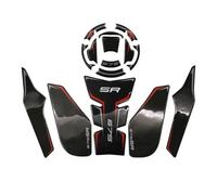 KJHOPY Accessori Moto Adesivo Rilievo del Serbatoio del Carburante Protezione Trazione Decal per CF Moto 675SRR 675 SR-R 675 SR 675sr-r(Style 5)