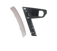 KJHOPY Copertura Base Maniglia Interna Portiera Anteriore Dell'auto Per N&issan Per Qashqai J10 2007-2010(Right Silver Handle)