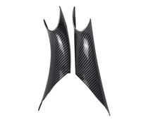 KJHOPY Copertura Maniglie Interne Portiere Anteriori Posteriori Auto Supporto Trazione Per BMW Serie 3 E 4 F30 F35 2012-2016(Fiber texture)