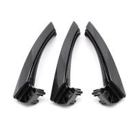 KJHOPY Kit Rivestimento Maniglia Trazione Pannello Porta Interno Auto Per BMW Serie 3 E90 E91 318i 325i 328i 2004-2012(RHD Carbonfiber)