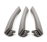 KJHOPY Kit Rivestimento Maniglia Trazione Pannello Porta Interno Auto Per BMW Serie 3 E90 E91 318i 325i 328i 2004-2012(RHD Gray Set)