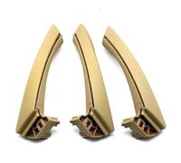 KJHOPY Kit Rivestimento Maniglia Trazione Pannello Porta Interno Auto Per BMW Serie 3 E90 E91 318i 325i 328i 2004-2012(LHD Beige Set)