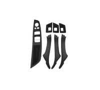 KJHOPY Maniglia Auto Pannello Interna Interruttore Scatola Portaoggetti Per BMW F10 F11 Serie 5 520 535 2011-2017(Nero)