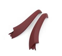 KJHOPY Maniglia Interna Portiera Anteriore Posteriore Dell'auto Copertura Maniglia Trazione Per BMW X3 X4 G01G02 F98 2018-2022(Red Cover 2PCS)