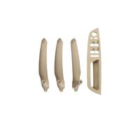 KJHOPY Maniglia Interna Portiera Dell'auto Pannello Rivestimento Maniglia Set Bracciolo Per BMW E70 E71 E72 X5 X6(Model A RHD Beige)
