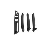 KJHOPY Maniglia Interna Portiera Dell'auto Pannello Rivestimento Maniglia Set Bracciolo Per BMW E70 E71 E72 X5 X6(Model B LHD Black)