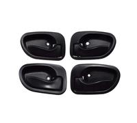 KJHOPY Maniglia Portiera Auto Anteriore Posteriore Sinistra Destra Set Nero Per Hyundai Per Accent 1.5L 1995-1999(4PCS)