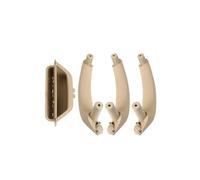 KJHOPY Maniglia Portiera Dell'auto Sinistra Destra Pannello Interno Trazione Rivestimento Per BMW X3 X4 F25 F26 2013-2017(Beige LHD 1 Set)
