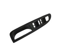 KJHOPY Maniglia Portiera Interna Pannello Specchio Bracciolo Portiera Rivestimento Per V&W Per Passat B6 2006-2010(Nero)