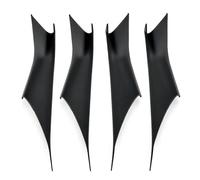KJHOPY Maniglia Trazione Portiera Fibra Carbonio Per BMW G30 G38 525i 528i 530i 535i 550i M5 2017-2023(Black-4PCS)