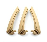 KJHOPY Maniglia Trazione Portiera Interna LHD RHD 3 Passeggeri Set Completo Per BMW Serie 3 E90 316i 318i 320 325(RHD SET Beige)