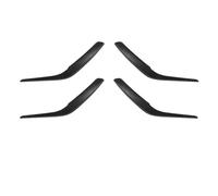 KJHOPY Pannello Copertura Maniglia Portiera Interna Destra Dell'auto Per BMW E84 X1 2009-2016(Black 1 Set)