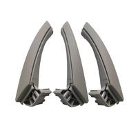 KJHOPY Rivestimento Ricambio Maniglia Interna Portiera Dell'auto Per BMW Serie 3 E90 E91 325 328i 2004-2012(LHD Gray)
