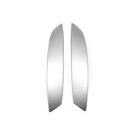 KJHOPY Rivestimento Ricambio Maniglia Interna Portiera Dell'auto Per BMW Z4 E85 E86 2002-2008(Matte Silver Set)