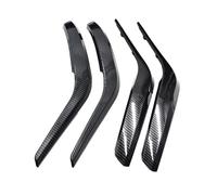 KJHOPY Set Di Maniglie Interne Auto Pannello Rivestimento Bracciolo Portiera Per BMW X1 E84 2010-2016(Carbon Fiber-4pc)