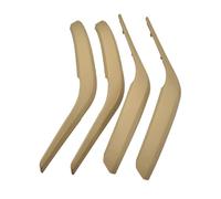 KJHOPY Set Di Maniglie Interne Auto Pannello Rivestimento Bracciolo Portiera Per BMW X1 E84 2010-2016(Beige-4pc)