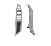 KJHOPY Set Di Maniglie Interne Portiera Auto Con Guida Mano Per BMW Serie 5 F10 F11 F18 520 523 530 2010-2017(Gray 2pcs)
