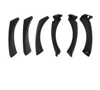 KJHOPY Set Maniglie Ricambio Portiera Auto Per BMW Serie 3 E90 E91 E92 316 318 320 325 328I 2004-2012(Black LHD)