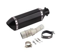 KJHOPY Sistema di Scarico di Scarico Moto Modificato Tubo di Collegamento Centrale con Tubo Silenziatore per Y&amaha X Max Xmax 400 XMAX400 2021 2022(Type J)
