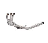 KJHOPY Sistema di Scarico Tubo di Collegamento Anteriore per Scarico Moto Modificato Slip-on Parti di Ricambio Modificate per Y&amaha MT09 MT09SP FZ09 XSR900 2021-2024