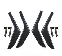 KJHOPY Striscia Decorativa Per Maniglia Della Portiera Interna Dell'auto Per VW Per Golf 6 Per GTI MK6 2009-2014(A and B 1 Set5)