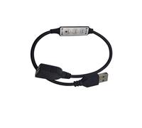 KJJFIPCXP Controller LED RGB USB DC 5V-24V a 3 Tasti con Controllo dimmerabile, Adatto for Strisce Luminose LED RGB 3535 2835 5050(3Key RGB USB 2)