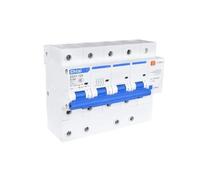 KJJFIPCXP DZ47LE-125 Interruttore differenziale Mini RCD RCBO 63A 80A 100A 125A AC230V 400V Multifunzionale Sovraccarico Dispersione ELCB(80A,1)