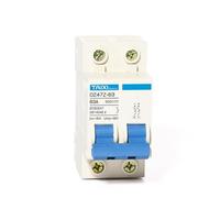 KJJFIPCXP Interruttore Automatico Solare DC MCB DZ47Z-63 2P DC 1000V(2P 50A)