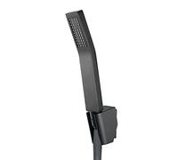 KJJFIPCXP Kit soffione Doccia Portatile, soffioni Doccia Portatili ad Alta Pressione for Bagno, Montaggio a Parete, soffione Doccia a Mano in Ottone Combinato con Supporto di Rotazione di 45°