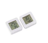 KJJFIPCXP Mini termometro Digitale LCD for Ambienti, sensore di Temperatura, misuratore di umidità, igrometro for Interni(3pcs)