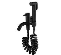 KJJFIPCXP Rubinetti Rubinetto, spruzzatore for WC monoforo, Set di rubinetti a Parete a 2 funzioni, Pannolino in Tessuto da Bagno