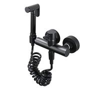 KJJFIPCXP Spruzzatore Portatile Portatile Kit spruzzatore Freddo e Caldo Lavatrice for Pannolini in Tessuto da Bagno in Ottone Spruzzatore Portatile for WC, Facile da installare